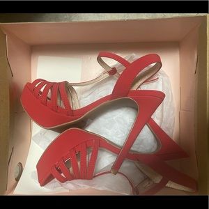 Women’s Charlotte Russe Red Heels